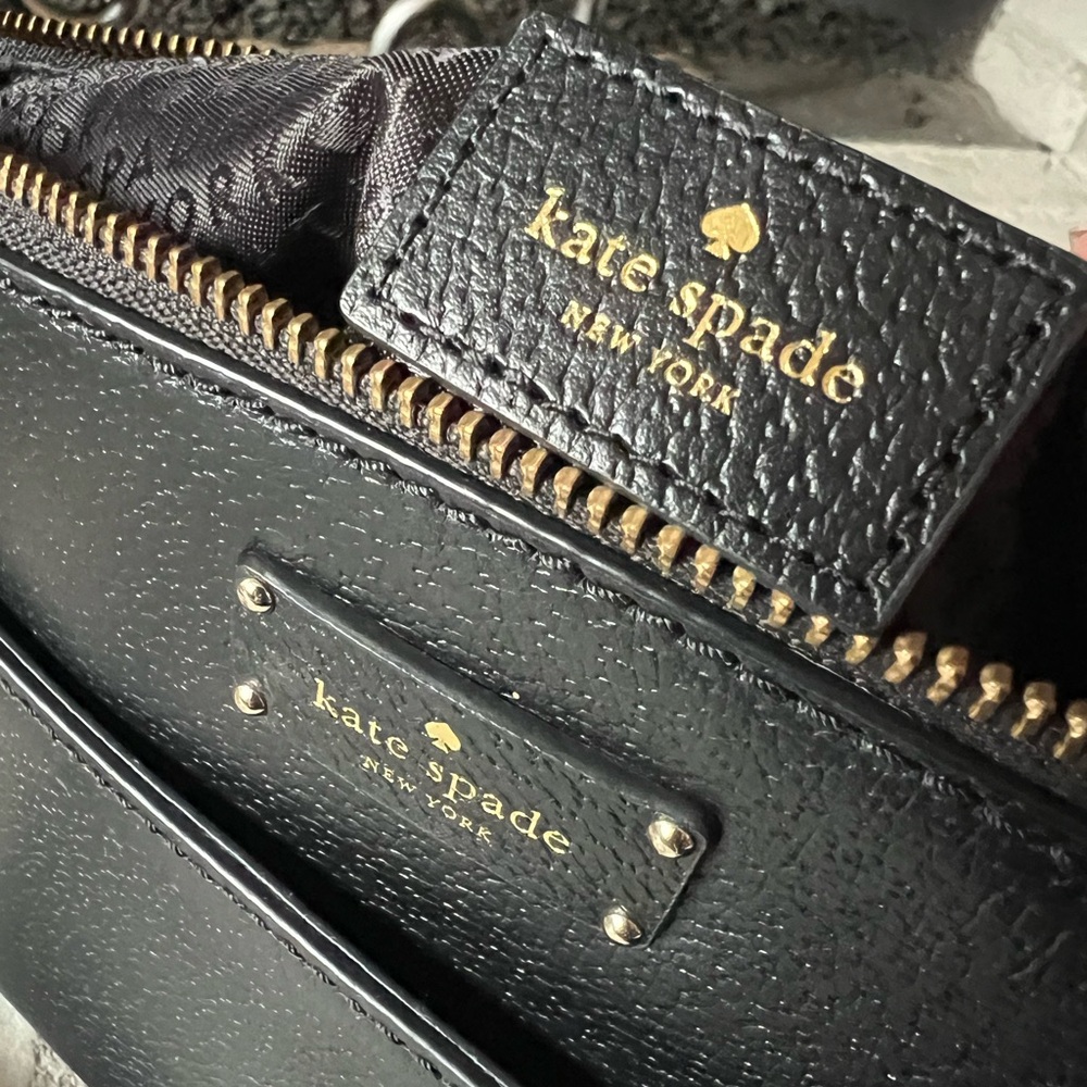 Kate Spade GROVE STREET MILLIE BLACK HANDBAG CROSSBODY BAG - Picture 7 of 7